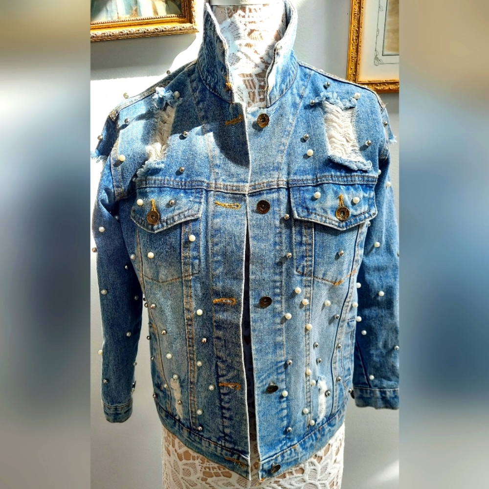 Funky  jean jacket